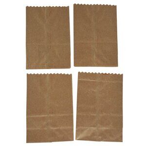 American Girl Molly School Lunch Brown Paper Bags Set Of 4 Vintage